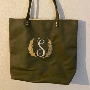 Monogrammed “S” Tote- thirtyone